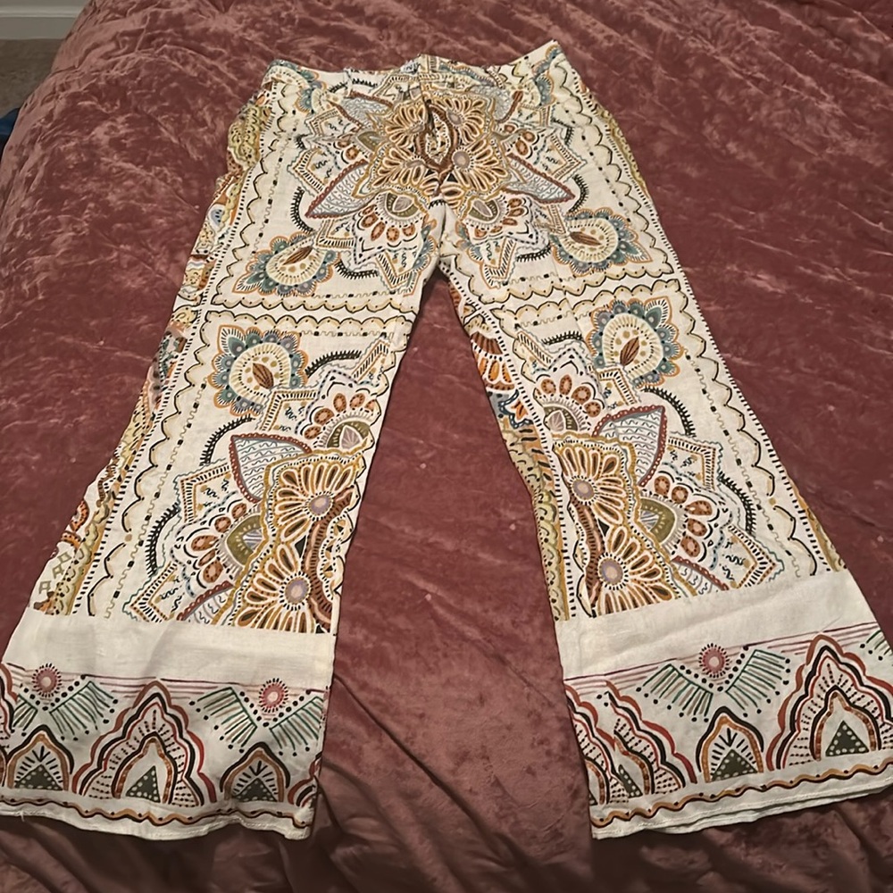 Zara linen/cotton pants